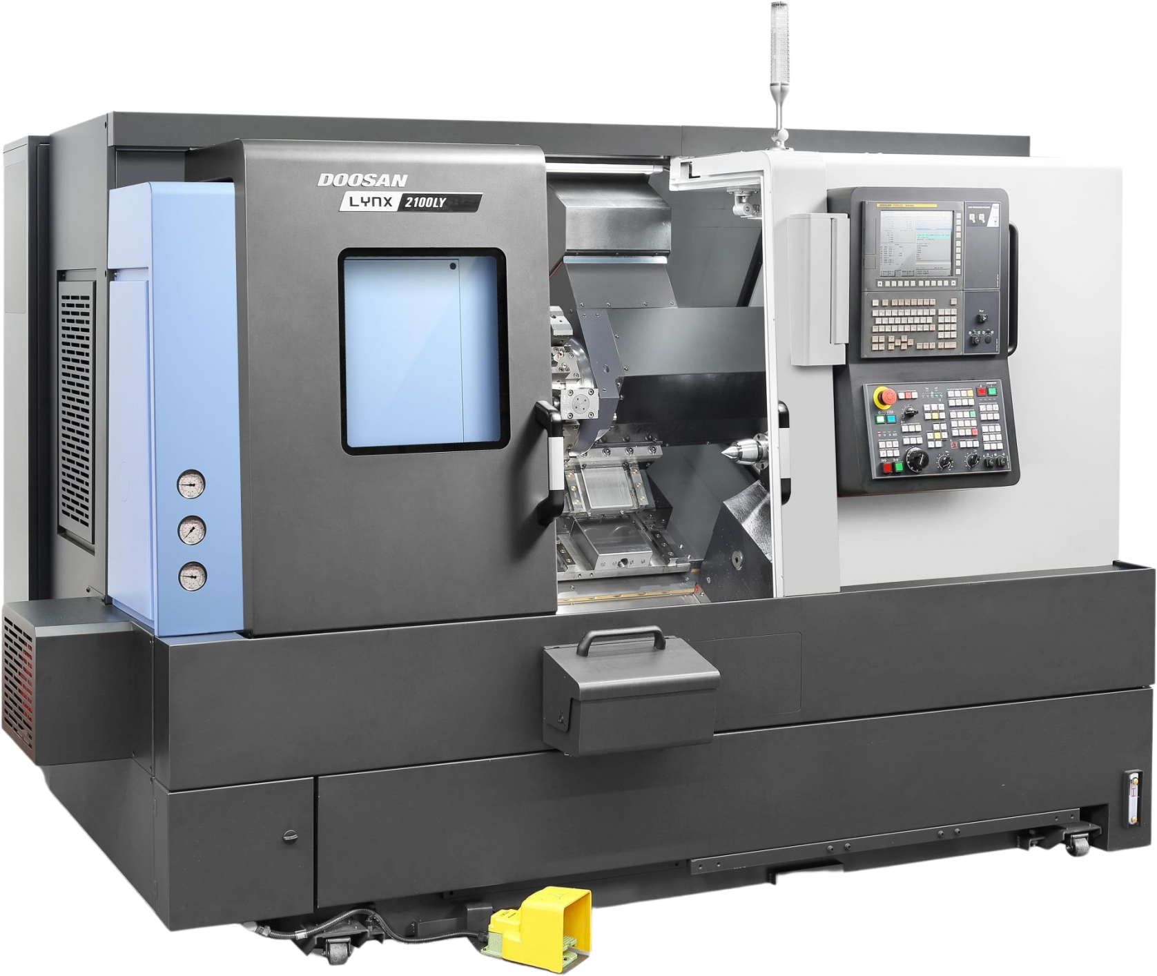 Lynx 2100 LSYB Horizontal Single Turret Lathe - Mills CNC