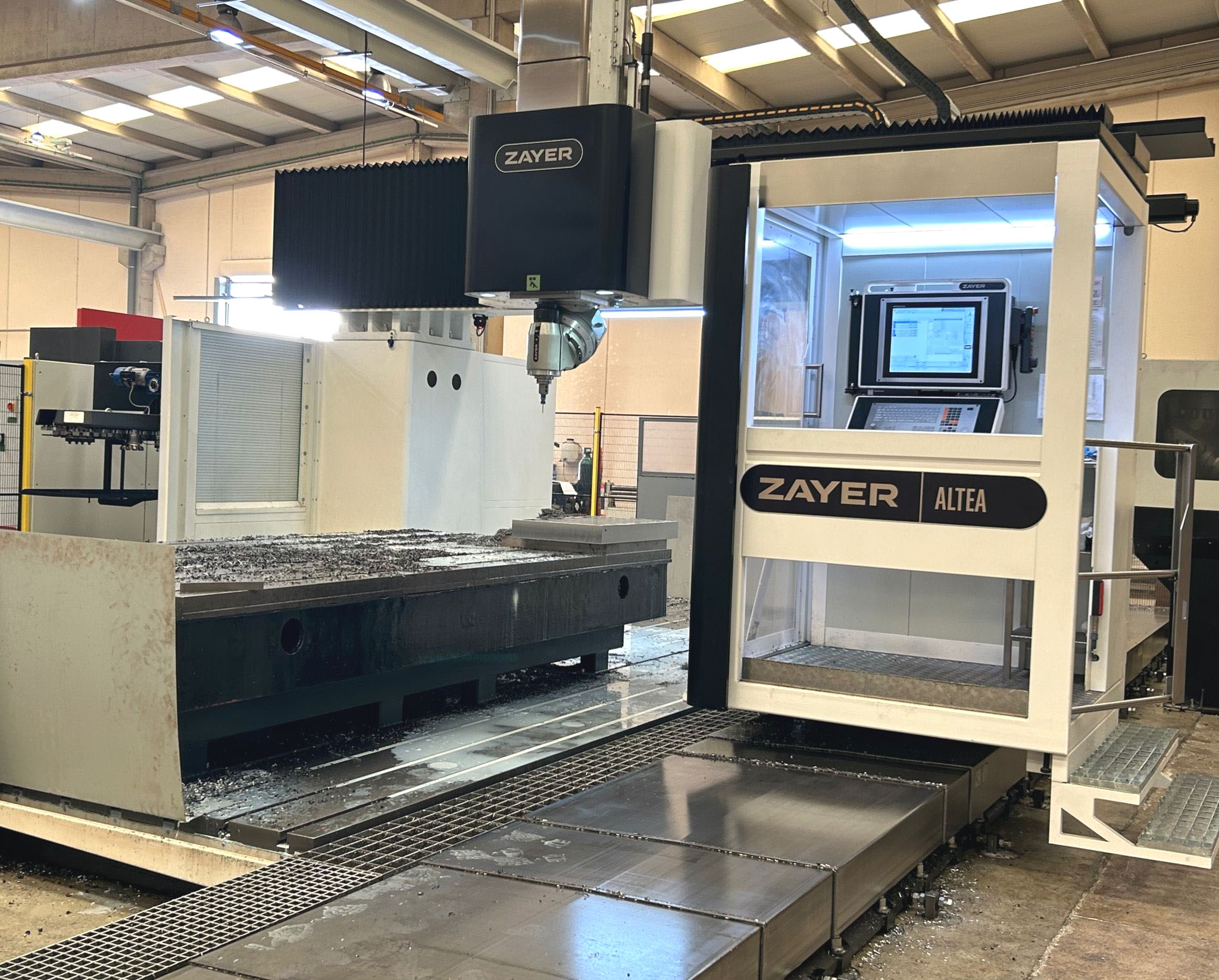 Zayer ALTEA 8000 large-capacity, gantry-type milling machine