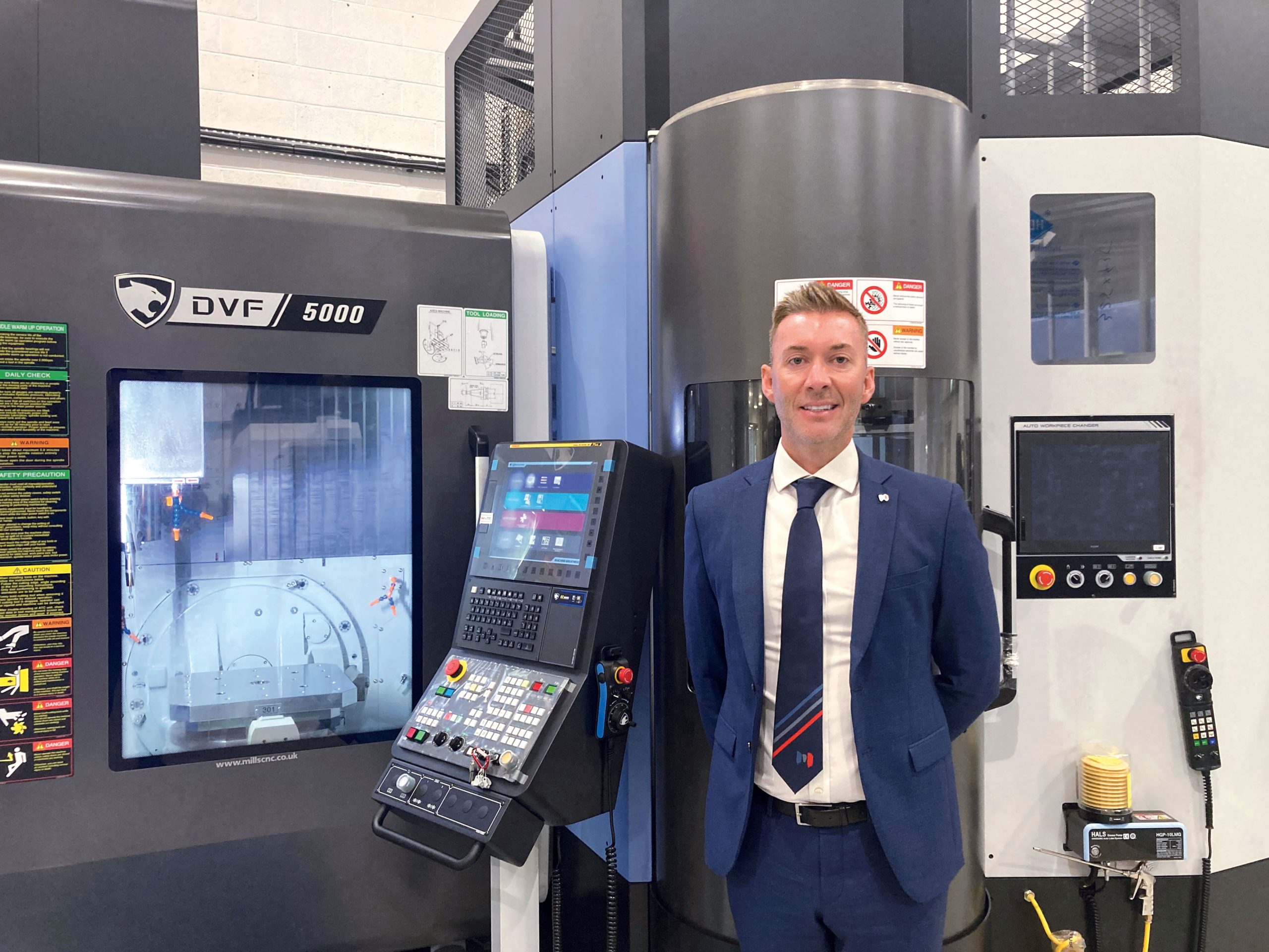 Richard Wilson, Mills CNC’s new Sales Director